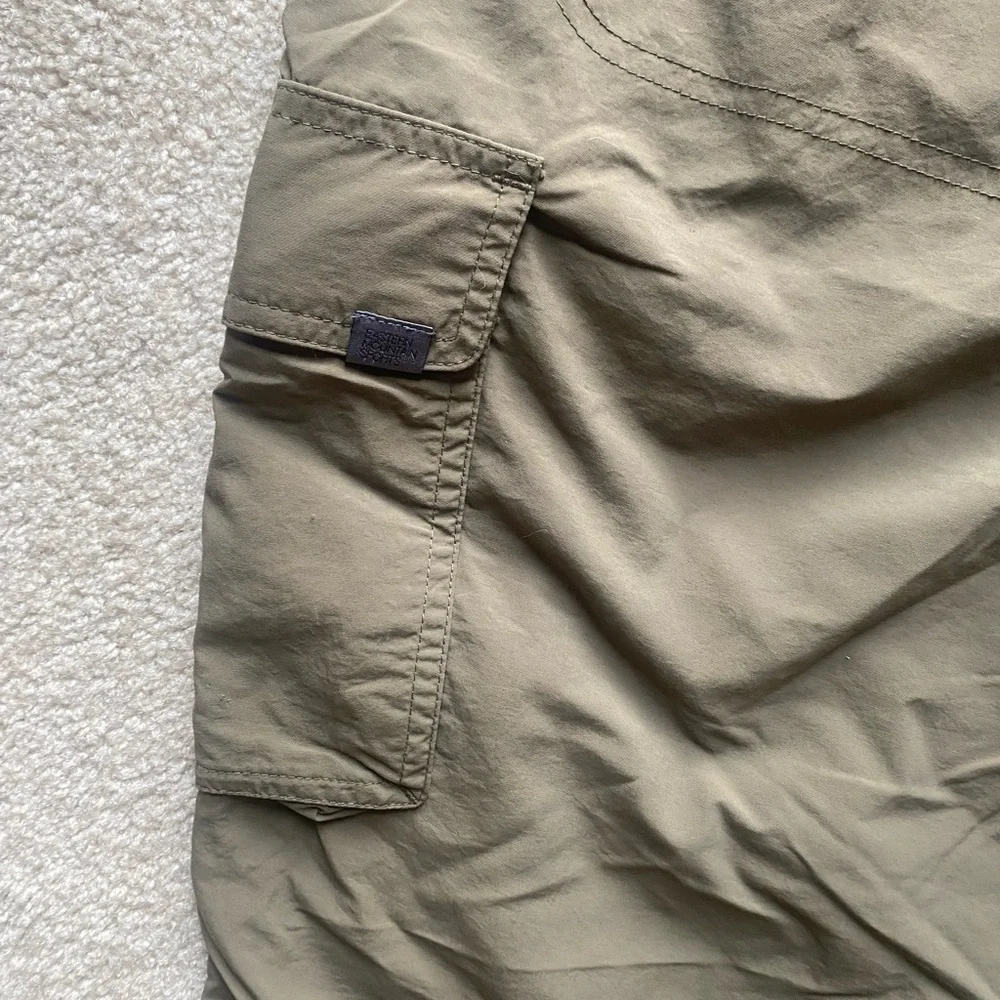 Eastern Mountain Sports Hiking Pants Mens 40x32 Khaki‎ Cargo Utility Belted